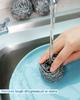 12Pcs Steel Wool Scrubber Pads for Cleaning Dishes, Pans, Pots, Ovens, Grills, Sinks - Stainless Steel Scrubbers for Kitchen, 12 Pack view 4