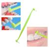 4 Pieces Orthodontic Toothbrush Double-Ended Interspace Brush Tiny Small Soft Trim Head for Braces and Teeth Detail Cleaning(4 Colors B2) view 3