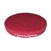 BUFFKING Disc Scrub Pad 7" Refill Pads (RED for Buffing) 5PC -for Backing Pad 180 MM/Polisher Machine view 1