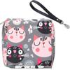 Adorable Pink Peri - Reusable Sanitary Napkin Pads Storage Bag Portable for Women Girls | Made of Cotton | Reusable | Zero Waste Period (Cat 1) view 1