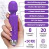 ACP ACUPRESSURE Body Wand Cordless Battery Powered Personal Handheld Rechargeable Waterproof Mini Massager Machine For Women & Men 8 speeds Extra Long Battery (MULTI COLOUR) view 4