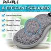 HEXONIQ Scrub Foam, Dual Action Sponge Scratch Proof Scrubber with Special Microfiber Scrub with Heavy Duty Scouring for All Utensils Type Dish Washing, Heavy and Oily Stains Cleaning, Pack of 2 view 2