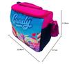 Echo Boomers Candy Printed Insulated Lunch Bag, Tiffin and Food Storage Bag for Work, Students, Office, Picnic, College & School with Bottle Holder & Multiple Zipper Pockets view 4