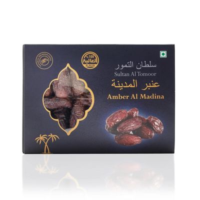 Royal Foodery Fresh Premium Amber Dates Deliciously Sweet Premium Amber Dates For Your Snacking Pleasure (500Gm)