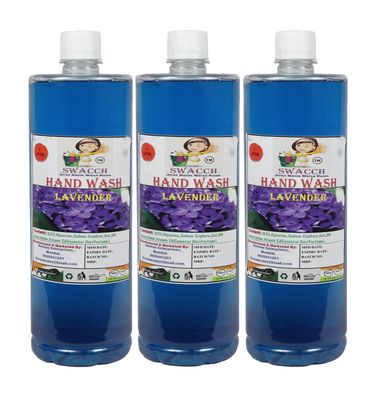HANDWASH 1 LITRE (PACK OF 1) (HANDWASH LAVENDER, PACK OF 3)