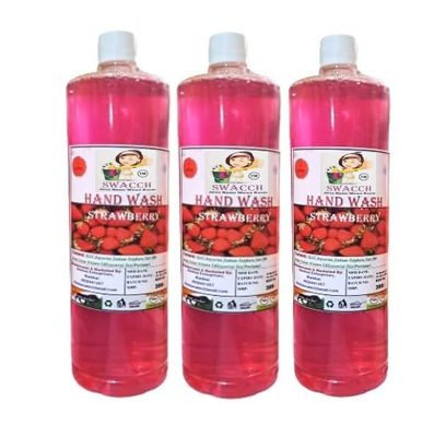 HANDWASH 1 LITRE (PACK OF 1) (HANDWASH STRAWBERRY 1 LITRE, PACK OF 3)