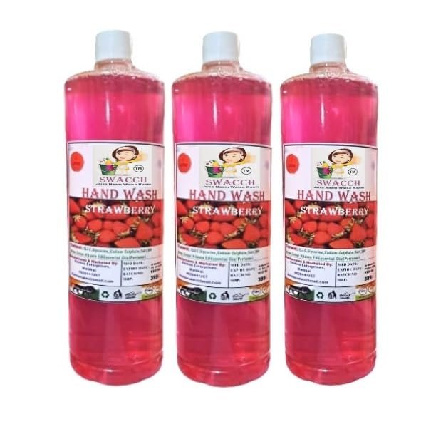 HANDWASH 1 LITRE (PACK OF 1) (HANDWASH STRAWBERRY 1 LITRE, PACK OF 3)