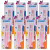 Adore Standy Kids Toothbrush with Soft Bristles and Safety (Pack of 8) (Standy-Pink) view 1