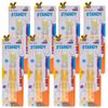 Adore Standy Kids Toothbrush with Soft Bristles and Safety (Pack of 8) (Standy-Yellow) view 1