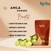 KesNa Amla Powder | 100% Pure Indian Gooseberry for Hair Growth, Skin Glow & Immunity | Rich in Vitamin C & Antioxidants | Vegan & Non-GMO | A pack of 100 grams (2 units). view 2