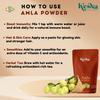 KesNa Amla Powder | 100% Pure Indian Gooseberry for Hair Growth, Skin Glow & Immunity | Rich in Vitamin C & Antioxidants | Vegan & Non-GMO | A pack of 100 grams (2 units). view 4