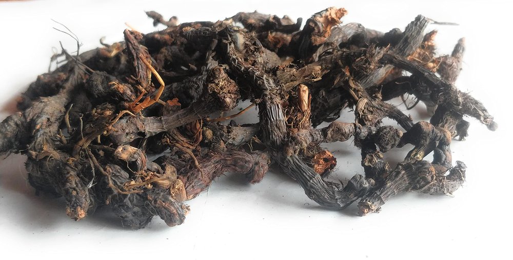 Ayushiv Nagarmotha Roots (Cyperus Rotundus) - Nutsedge Grass - Nut Grass - Nagarmotha Jadd - Mustak (900 GM)