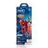 Oral-B Kids Electric Rechargeable Toothbrush, Featuring Spider Man, Extra Soft Bristles, Age 3+ & Kids Electric Rechargeable Toothbrush, Featuring Frozen Characters, Blue view 2