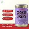 BISKUT | Cappuccino Cookie Drops | Fresh, Handbaked and Eggfree Cookies | 120G | Pack of 1 view 3