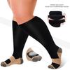 3 Pairs Plus Size Compression Socks for Women and Men Wide Calf 20-30mmhg Extra Large Knee High Support for Circulation view 2