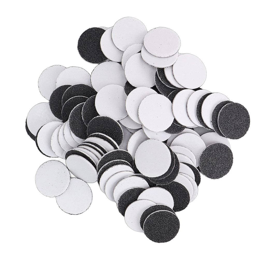 100pcs Foot Files Electric Foot Sand Replacement Sandpaper Sandpaper Foot Grinder Sandpaper Pedicure Tool Sandpaper Discs Sandpaper for (180# Fine Sand)
