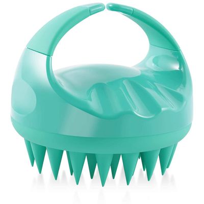 LAPREX Hair Shampoo Brush, Upgraded Wet & Dry Hair Scalp Massager with Soft Silicone, Scalp Exfoliator for Remove Dandruff, Scalp Scrubber Hair Care Tools for Women, Men PACK OF 1