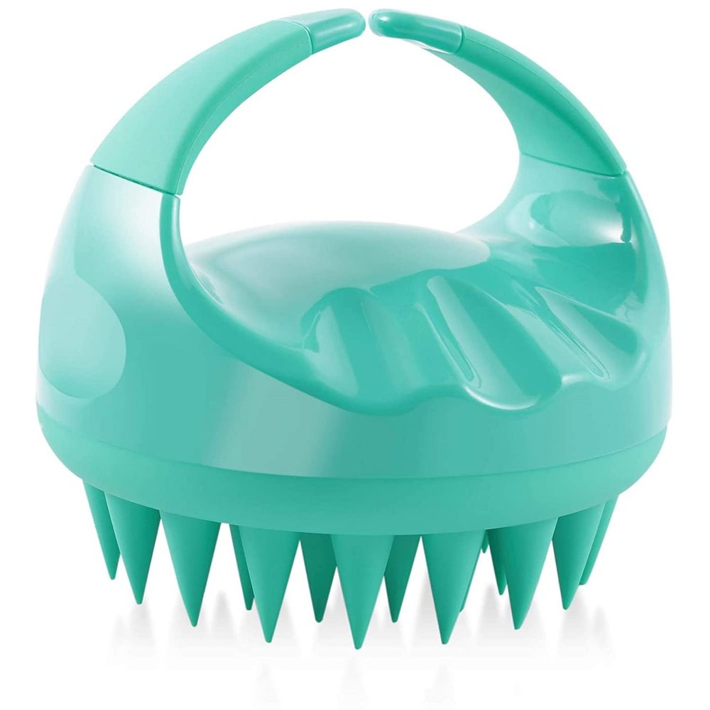 LAPREX Hair Shampoo Brush, Upgraded Wet & Dry Hair Scalp Massager with Soft Silicone, Scalp Exfoliator for Remove Dandruff, Scalp Scrubber Hair Care Tools for Women, Men PACK OF 1