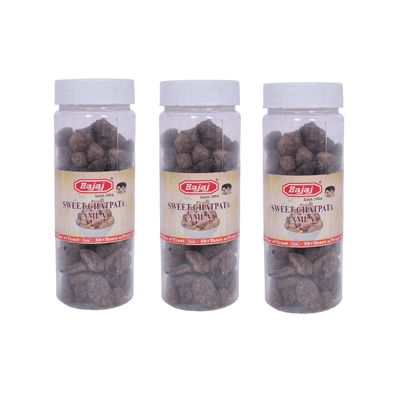 OMRAJ by Chatpata Amla Candy 600g Chatpata and Sweet Flavored Dried Awla Candies (200g each) (Pack of 3)