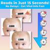 Dr. Care Plastic Mcp Forehead Strip Body Tempreture Indicator Strip Thermometer For Kids 0 To 5 Years Kids (Pack Of 3) view 4