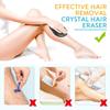 Luteti Crystal Hair Eraser for Women and Men, Magic Hair Remover Painless Exfoliation Magic Hair Removal Tool, Crystal Hair Remover for Arms Legs view 2
