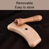 Gua Sha Scraping Massage Tool Wood Massage Tool Pain Relief Ergonomic Cellulite Removal Home for Shoulder Leg view 3
