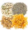 A D Food & Herbs Combo of Dried Jasmine/Lavender/Chamomile/Calendula Flower Petals Aromatic Edible for Homemade Lattes,Tea Blends,Bath Salts,each pack (250 Gms) view 1
