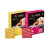 Azista Dasutra Wet And Wildted Strawberry&Vanilla Flavoured Condoms For Men-30 Count(Pack Of 10) view 1