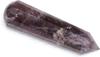 Jet Natural Massager Wand 16 Faceted For Stick Point Treatment Reiki Healing (Amethyst Massager 8-10 cm) view 1
