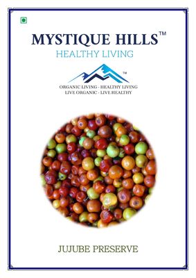 Mystique Hills Indian Ber Fruit Preserve, Jujube (1 Kg)
