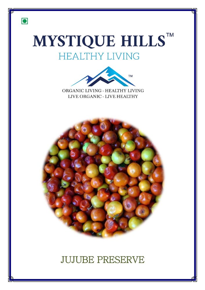 Mystique Hills Indian Ber Fruit Preserve, Jujube (1 Kg)