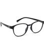 Zaveri Optic Progressive Reading Glasses For Unisex Blue Cut or Anti Glare or Non Anti Glare available +1.00 to +3.00 Black 5 Colour (Progressive Anti Glare, Distance plano/Reading+1.50) view 2