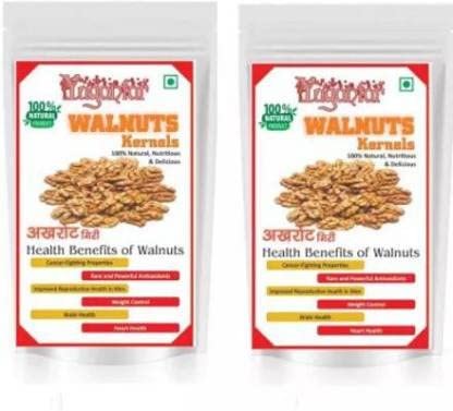 YUGANTAR WALNUT (AKHROT) KERNEL WITHOUT SHELL (400GM EAC PACK OF 2)