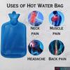 Dr.Bohrras Rubber Hot Water 2 Ltr For Pain Relief For Muscle Pain Multi colour Non Electric Premium view 4