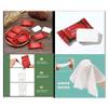Chidakash 10 Pcs Face Tissue Tablet Towel Magic Travel Facial Tissue Pure Cotton Big Portable Disposable Beauty Tissue Tablet Expend with Water view 4