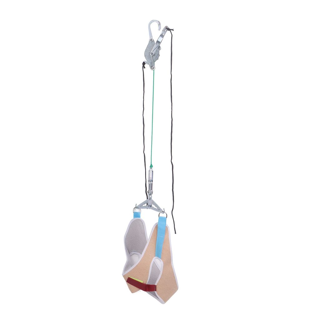 Cervical Traction Device Professional Physiotherapy Safe Ergonomic Pain Relief Stainless Steel Hernia Stretcher