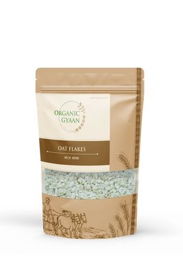 Organic Gyaan Oat Flakes 200gm pack of 2