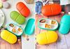 GLIVE (LABEL) Pocket Pill/Medicine Storage Box/Organiser Portable Travel Kits,Dust-Proof Box for Pills/Vitamin/Supplements Daily Reminders of 4 Times (2) view 4
