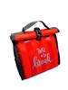 Echo Boomers Insulated Lunch & Food Carry Bag | Hot & Cold Storage Bag for Office, School, Picnic, Travel | Roll-Up Tiffin Bag for Men & Women  Red view 1