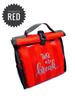 Echo Boomers Insulated Lunch & Food Carry Bag | Hot & Cold Storage Bag for Office, School, Picnic, Travel | Roll-Up Tiffin Bag for Men & Women  Red view 2
