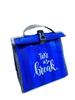 Echo Boomers Insulated Lunch & Food Carry Bag | Hot & Cold Storage Bag for Office, School, Picnic, Travel | Roll-Up Tiffin Bag for Men & Women  Blue view 1