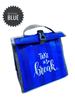 Echo Boomers Insulated Lunch & Food Carry Bag | Hot & Cold Storage Bag for Office, School, Picnic, Travel | Roll-Up Tiffin Bag for Men & Women  Blue view 2