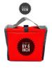 Echo Boomers Insulated Lunch & Food Carry Bag | Hot & Cold Storage Bag for Office, School, Picnic, Travel | Roll-Up Tiffin Bag for Men & Women  Blue view 4