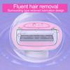 Manual Body Hair Shaver, Epilator Button Operation for Women for Legs view 3