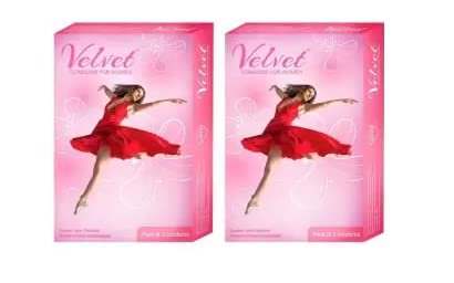 Moods Velvet Condoms for Women (Pack of 2)