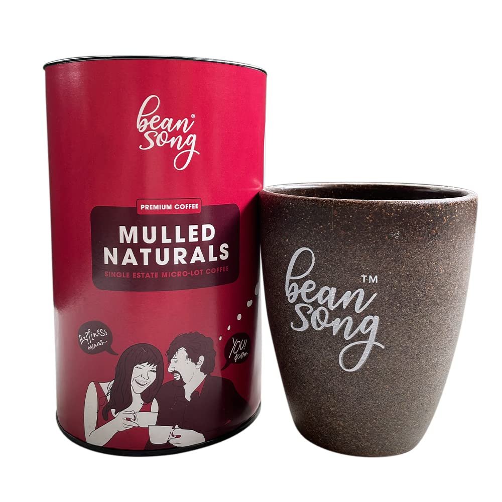 BEAN SONG Rakhi Special Premium Mulled Naturals Single Estate Coffee Powder (250G) With Mug | Rakhi Gift For Brother & Sister | Rakhi Special - Bag