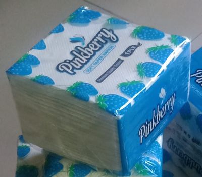 Infinite tech Hygienic Tissue Paper Napkins size (30 x 30) CM, Pack of 1,2,3 up to 10 for cleaning purposes paper napkin (100 nos)