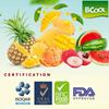 Bcool instant pinacolada & watermelon drink mix powder refreshing summer beverage | tasty and healthy hydration for energy and immunity | easy to make ideal for kids adults (each 750g, pack of 2) view 4