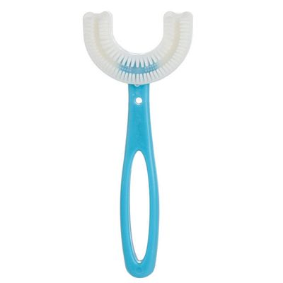 Adbeni U Shaped Silicone Brush Head Whitening Toothbrush for Kids, Infant & Children Assorted Color