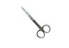 ibulet (Pack of 1) Stainless Steel Grooming Scissor Small for Facial Hair Cutting, Moustache Trimming & Beard Trimming For Men & Women (Silver) view 1